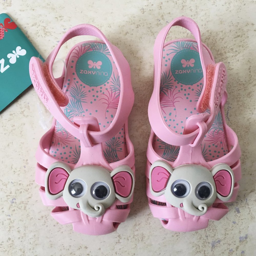 Zaxy Elphant Animal Scented Jelly Sandals